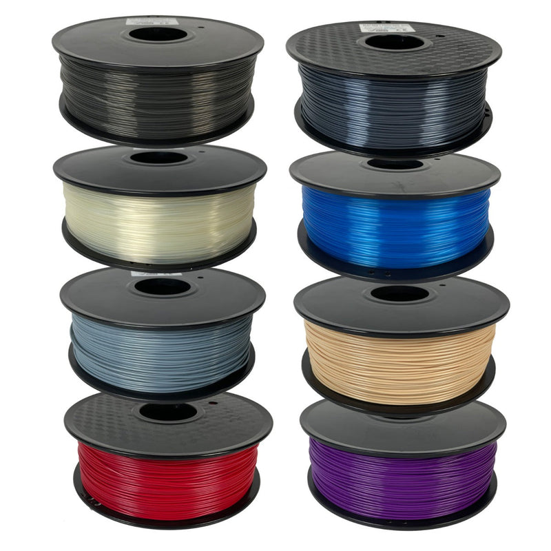 10 pcs filaments as a bundle PLA plus